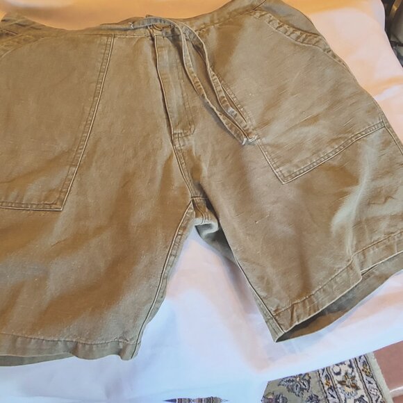 Of The Earth Hemp Ramie Bermuda Shorts - Picture 1 of 5
